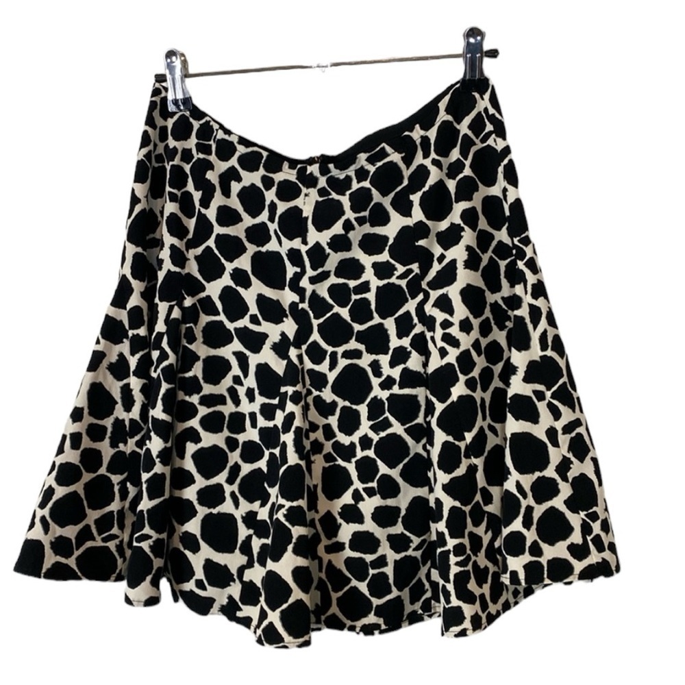 PJK animal print mini skirt
